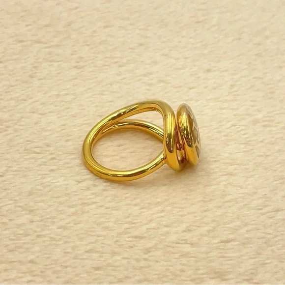 Louis Vuitton Bergceles Rose Ring Authentic - Picture 6 of 14